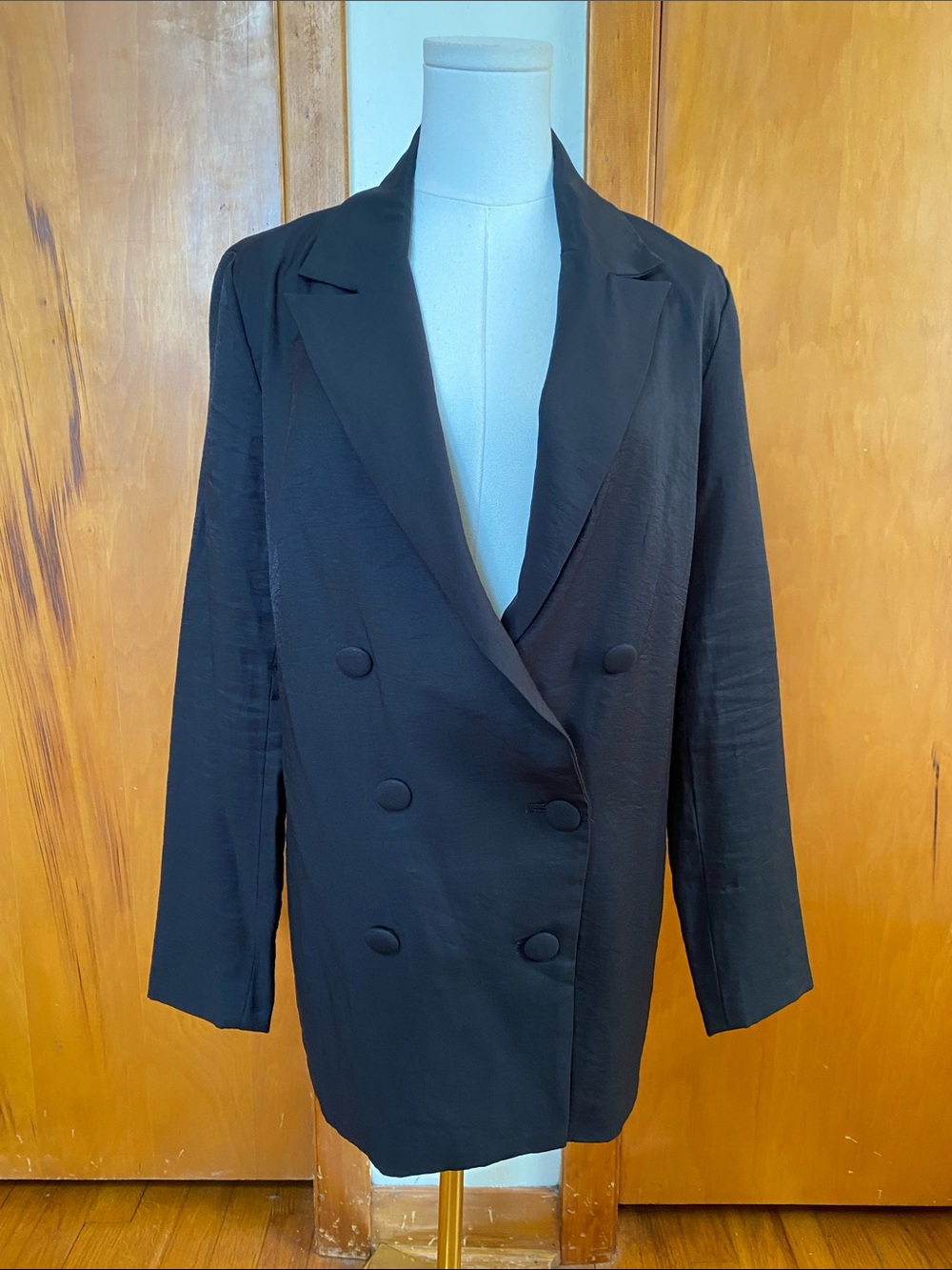 SNDYS. Hills Blazer Double-Breasted Jacket Classic Oversized Revolve Fall Layers